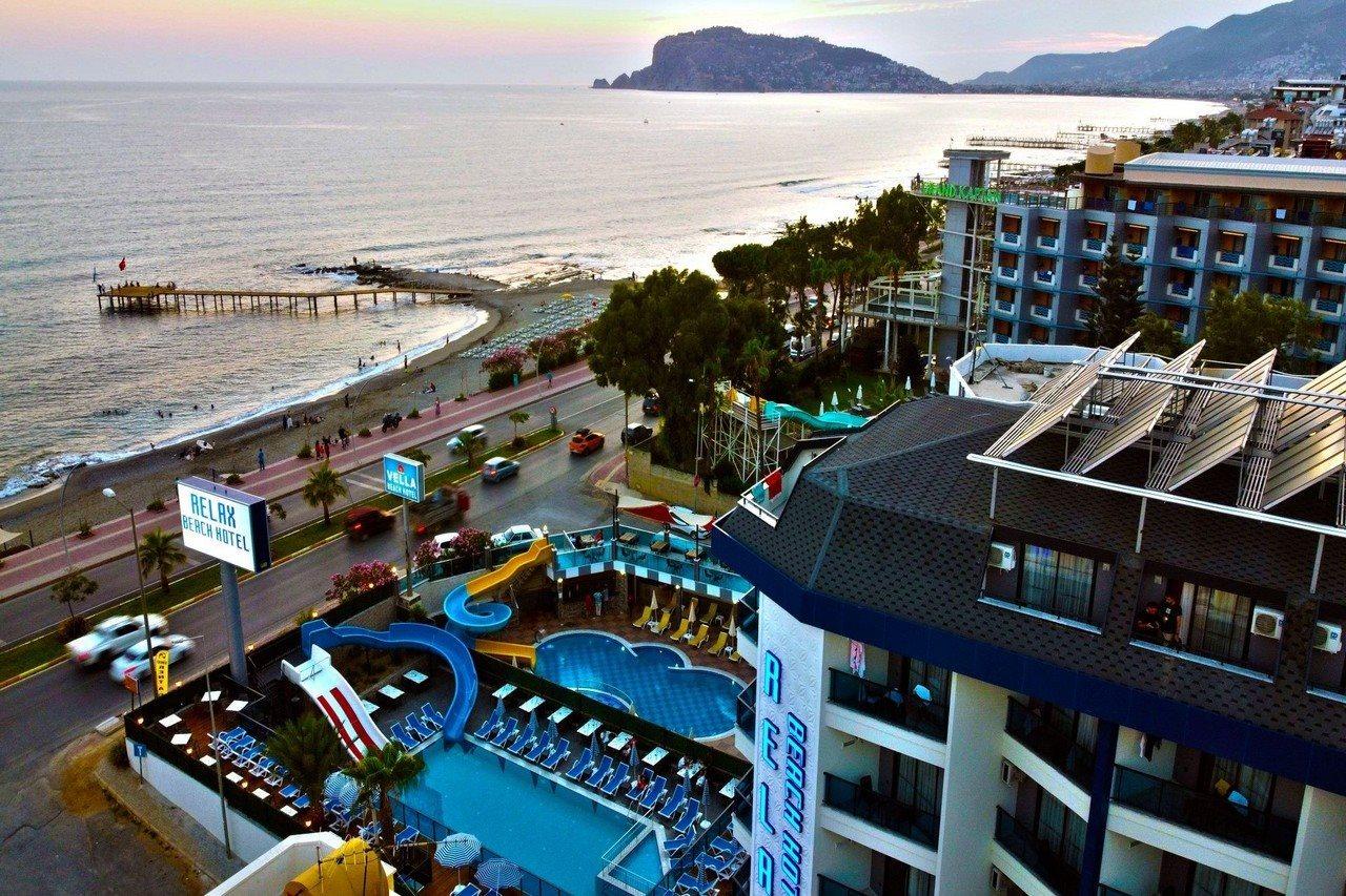 Relax Beach Hotel Alanya Eksteriør billede