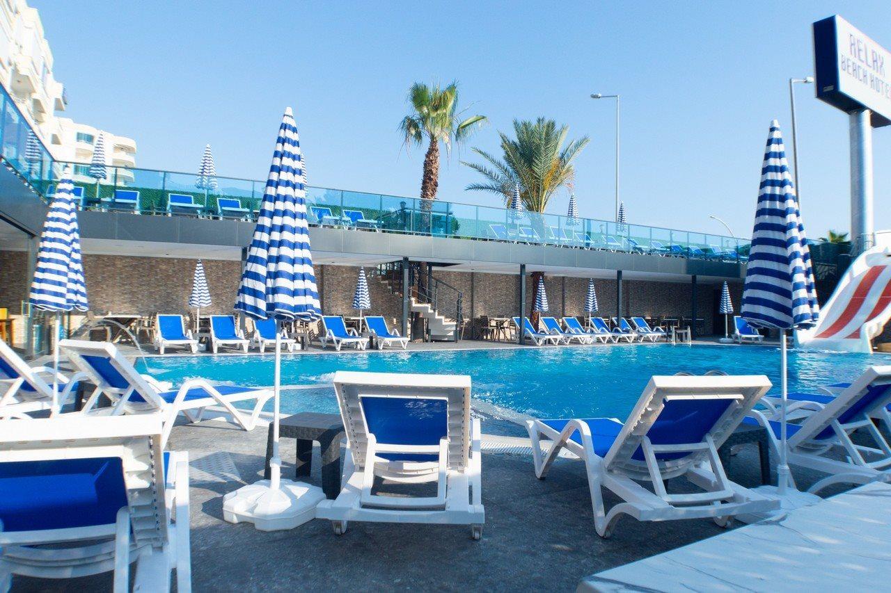 Relax Beach Hotel Alanya Eksteriør billede